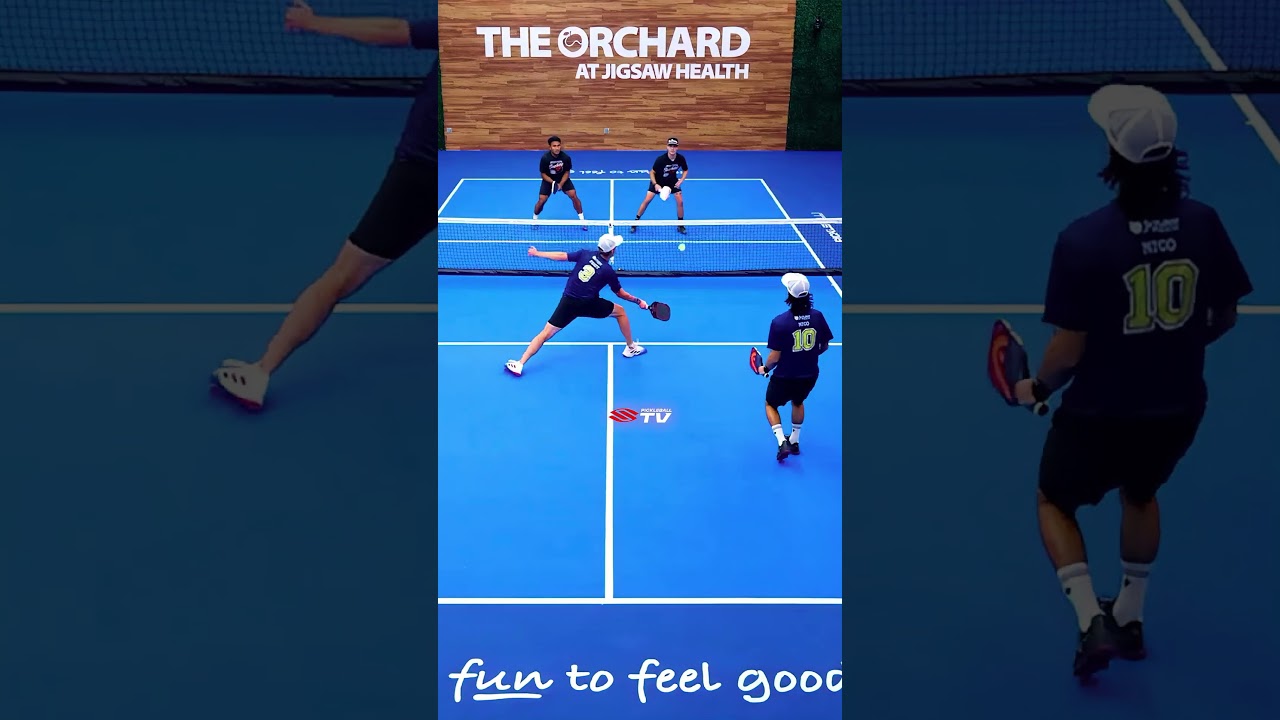 A pickleball artist 🎨 #pickleball #pickleballislife #pickleballhighlights