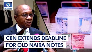 CBN Extends Deadline For Collection Of Old Naira Notes [Full Interview]