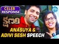 Anasuya & Adivi Sesh's Response Over Their Kshanam Movie -Adah Sharma