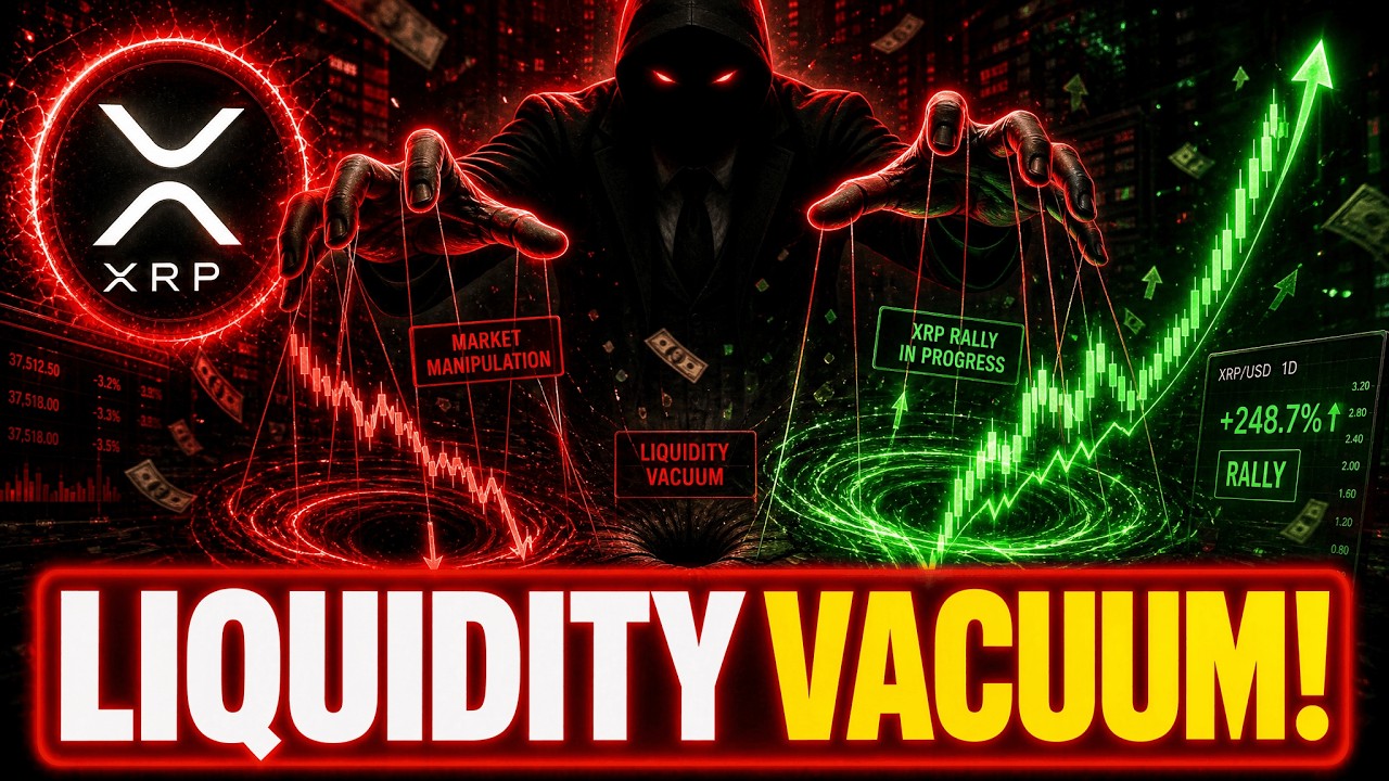 XRP HOLDERS ALERT: THE NEXT LIQUIDITY VACUUM JUST STARTED