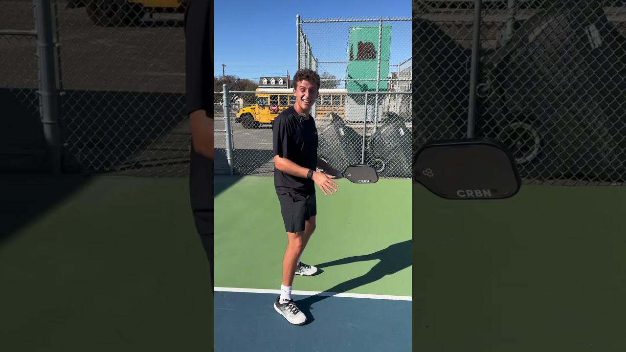How To Hit a Forehand Drive! 👋🚙 #pickleball #pickleballtips #shorts
