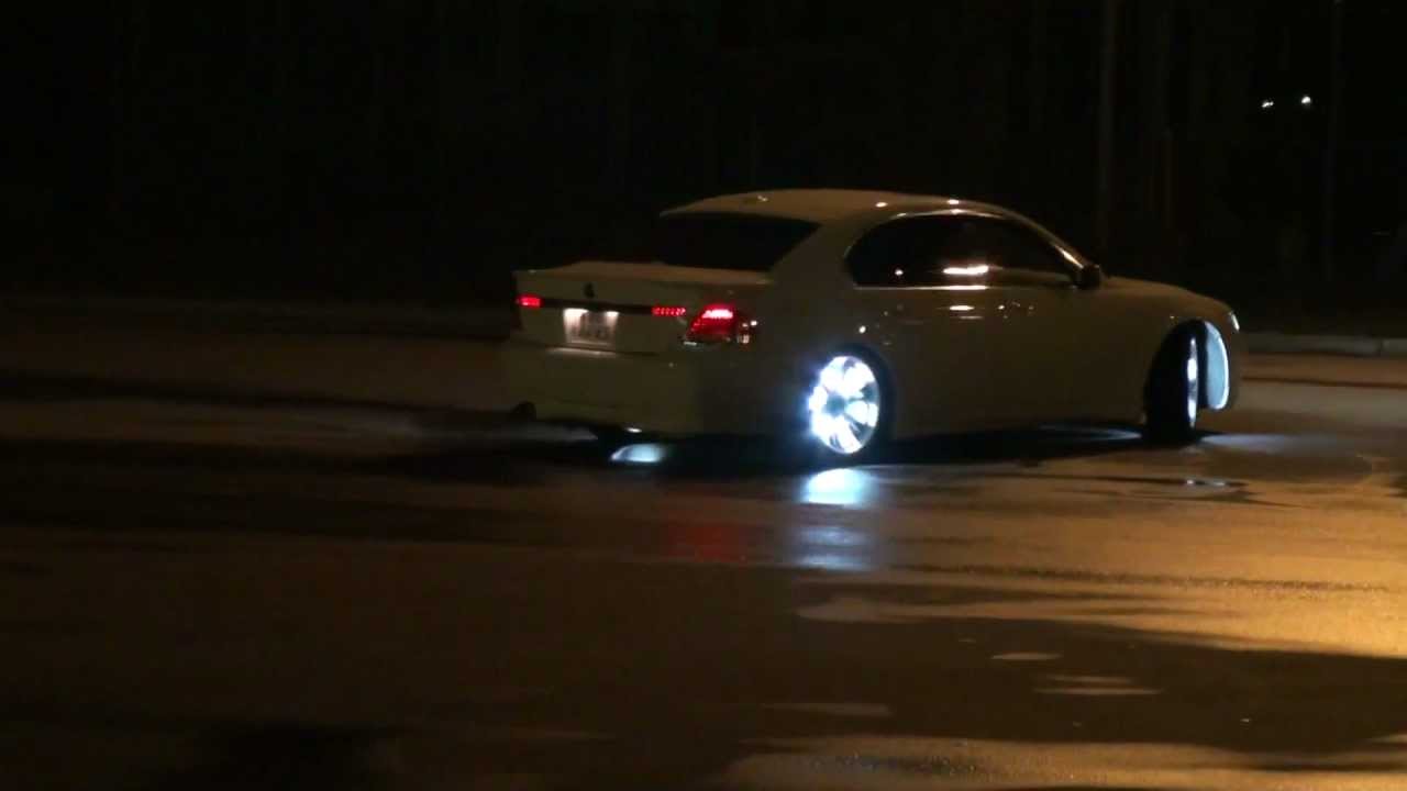Glow in the dark rims for bmw