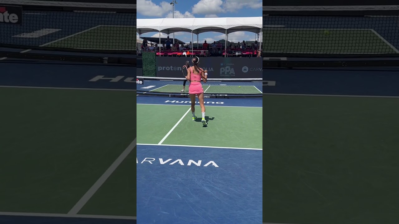 Look at the moment Parris Todd won a pickleball gold medal 🥇