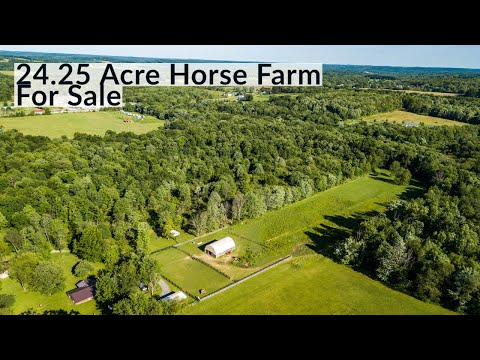 Beautiful Horse Farm In Western Pa Harisville Pa Butler County Land For Sale Farm Ranch
