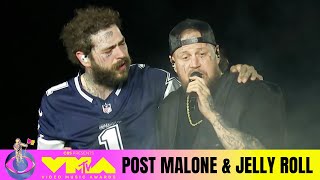 Post Malone & Jelly Roll Perform "Loser" | 2025 Video Music Awards