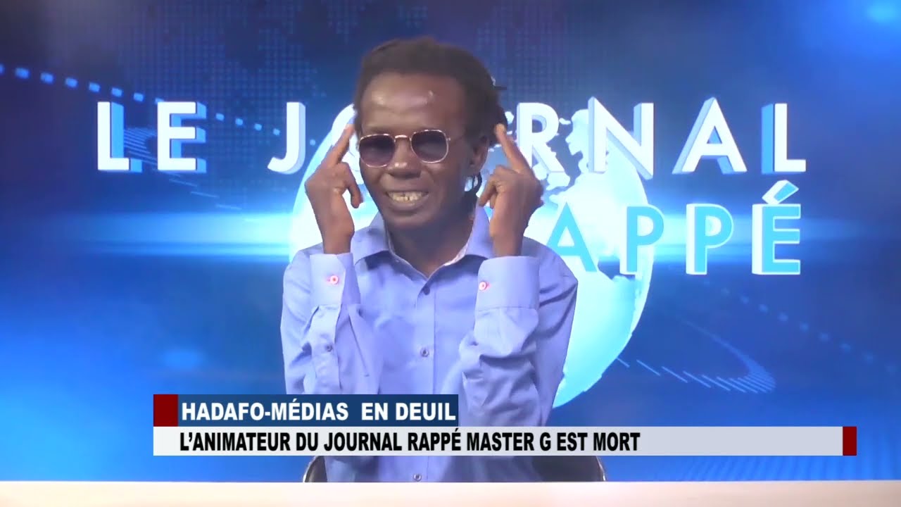 Master G, le Co-animateur du journal Rappé sur Espace TV est décédé