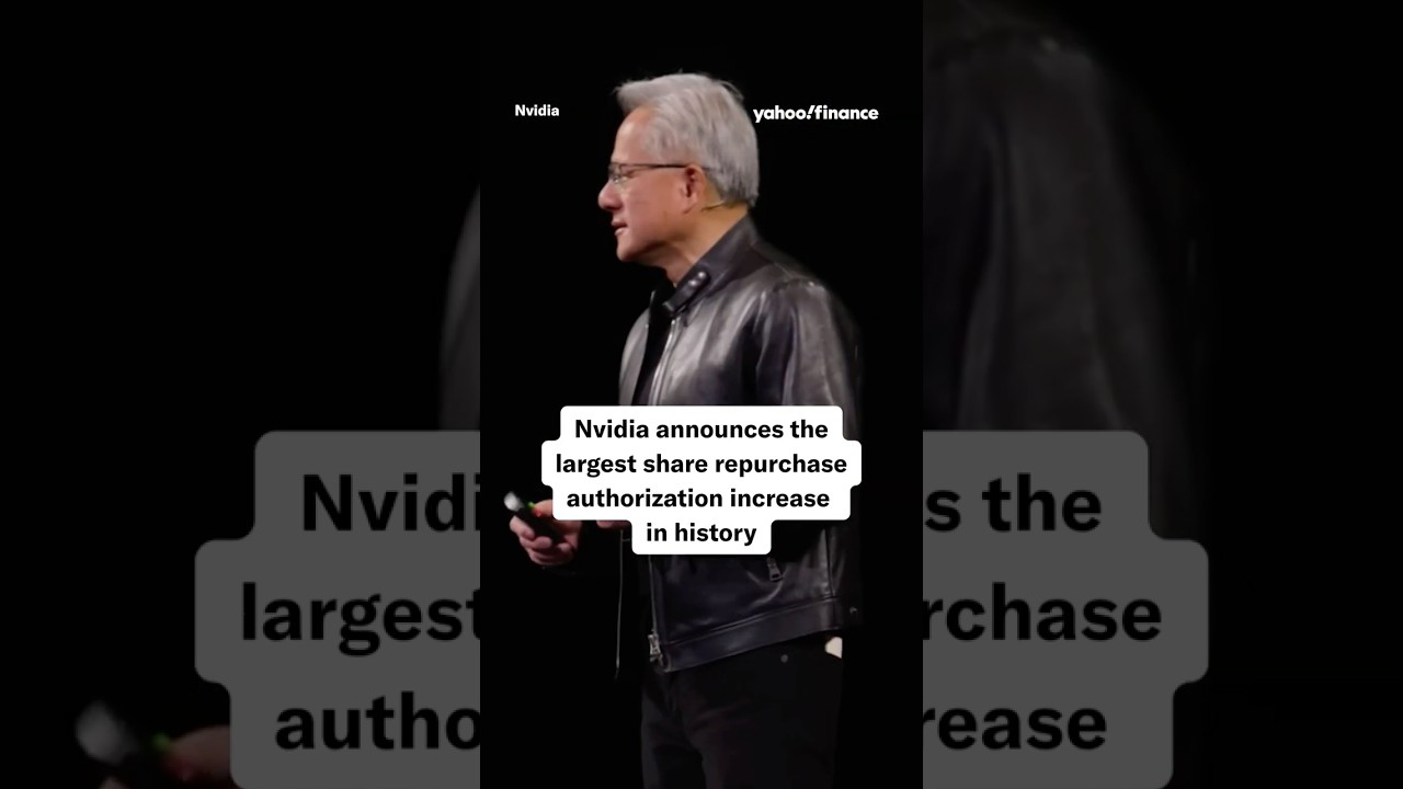Nvidia announced the largest share repurchase authorization increase in history.