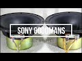 Sony GOODMANS crt tv speakers [ TRINITRON KV-A2111D ] ( Free air test )