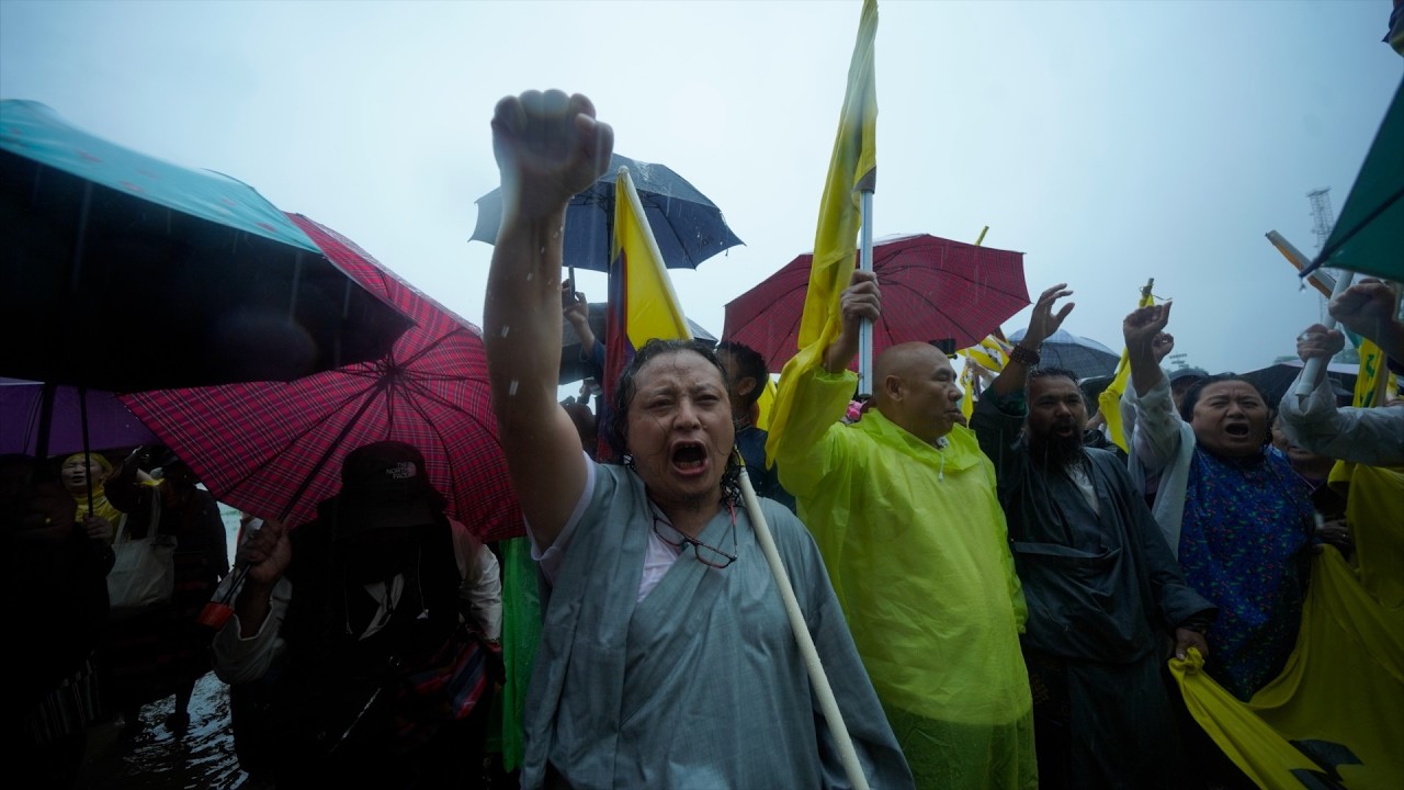 Tibetan Youth Congress Stages Protest in Dehradun Against China’s Ethnic Unity Law