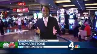 Man Wins $4,000 on Slots at Maryland Live! Casino - NBC's Shomari Stone Reports