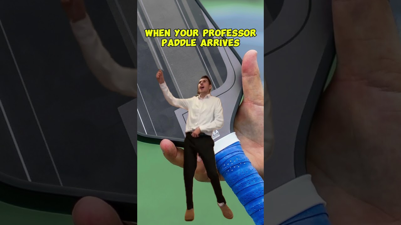 When your pickleball paddle arrives