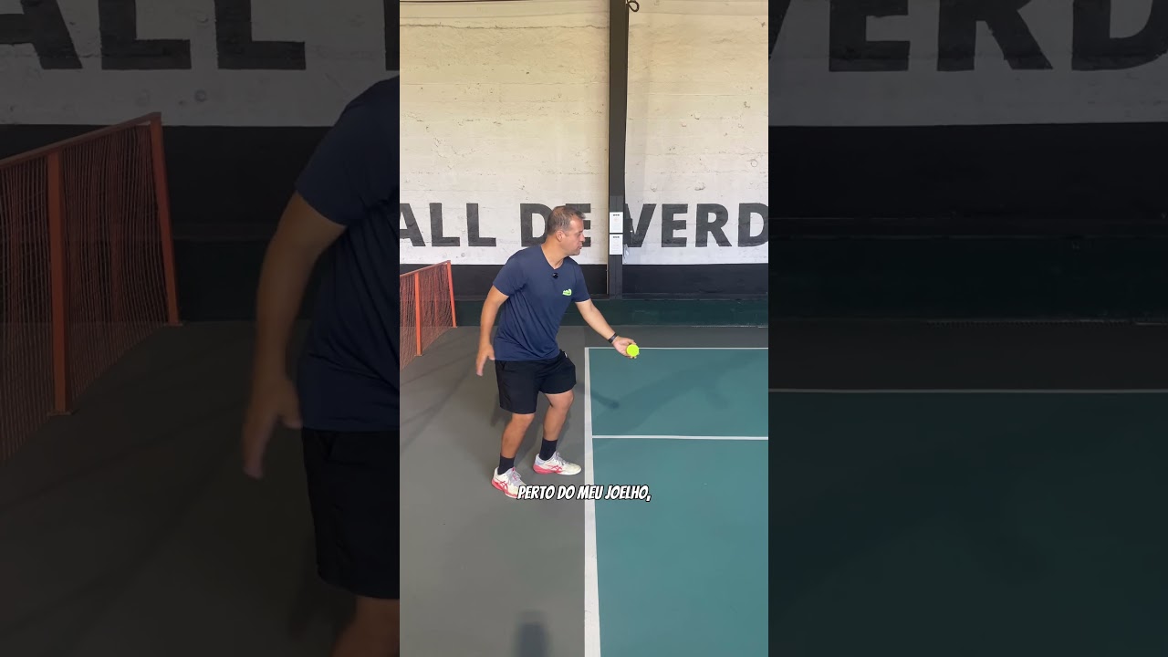 3 dicas para realizar o saque voleio no Pickleball. #pickleballbh