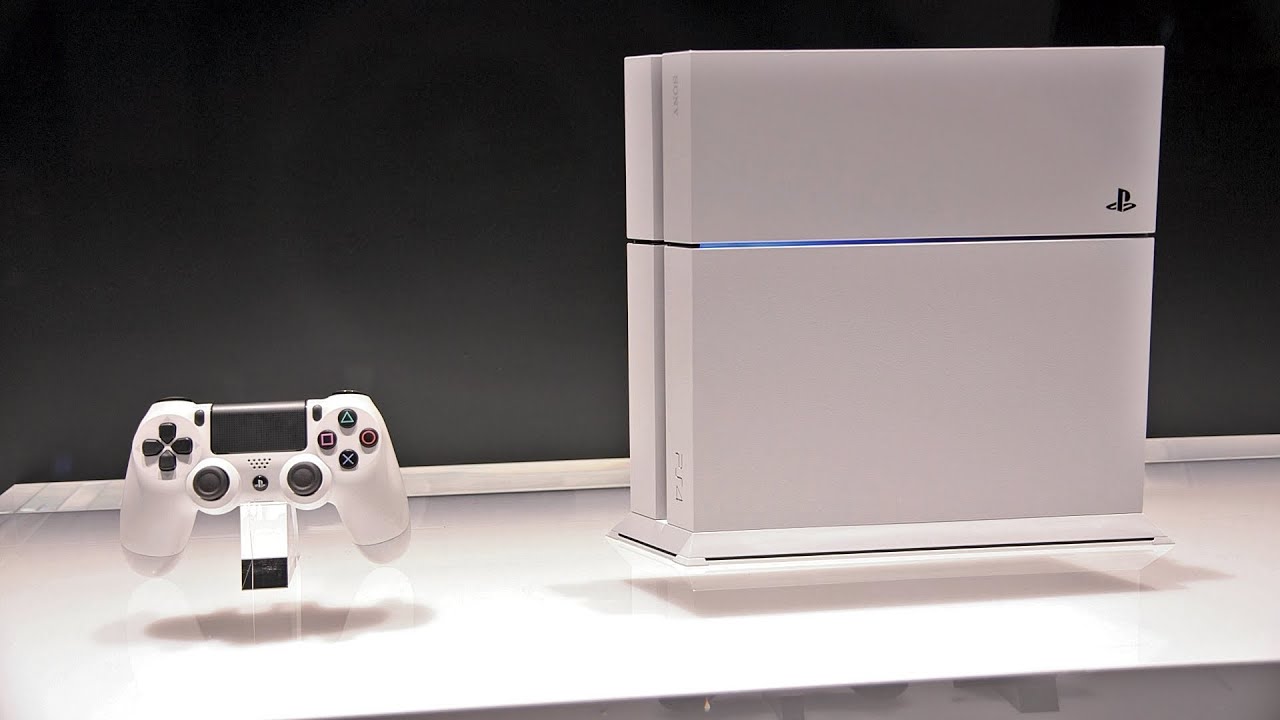 White PS4 + New Controllers (E3 2014) - YouTube