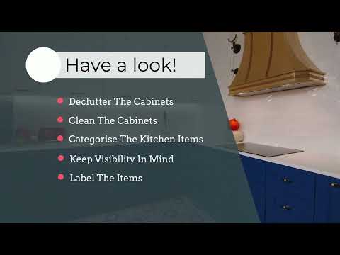 Organising Overload: Conquer The Chaos In Your Cabinets