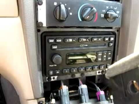 2001-2004 Mustang mach 460 factory head unit removal ... 2001 ford mustang stereo wiring diagram 