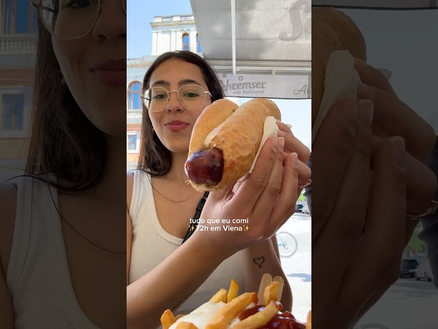 Tudo que eu como em 72h em Viena na Áustria 🇦🇹 ep 19 #eurotrip #europa #austria #viena