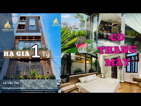 Giảm 2,5 tỷ - nhà vip Gò Vấp - 5 tầng thang máy - nội thất cao cấp - đường 5m