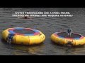 Island Hopper 17' Bounce-N-Splash Water Bouncer