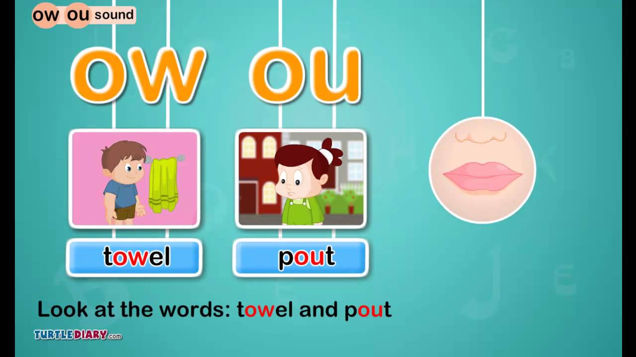 digraph-ow-ou-sound-phonics-by-turtlediary-youtube