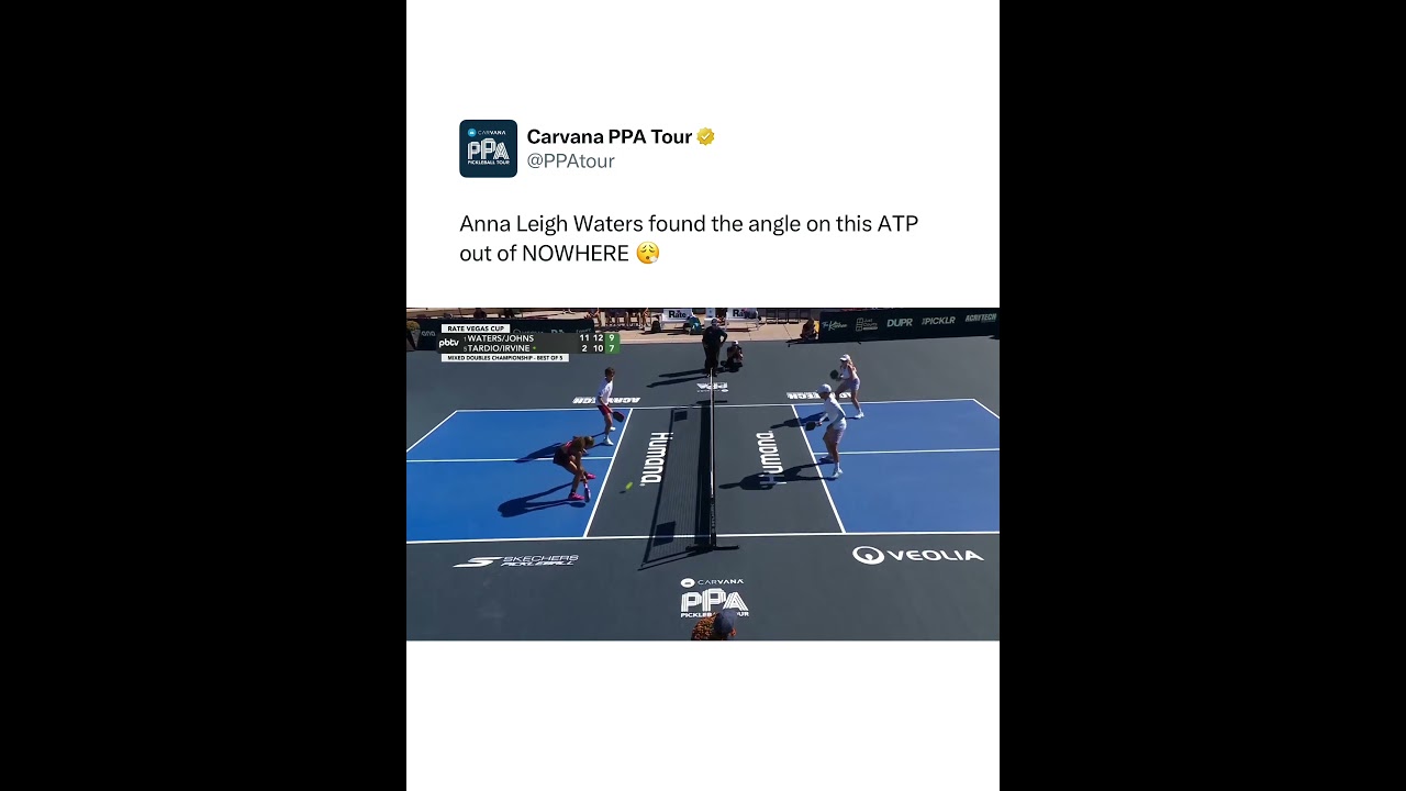 Dreaming of this pickleball ATP from Anna Leigh Waters