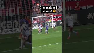 Incredible! 3 Goals in 3 Minutes! ⚽️⚽️⚽️🔥