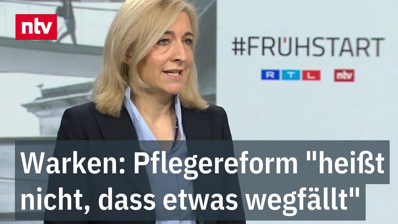 Warken: Pflegereform "heißt nicht, dass etwas wegfällt"