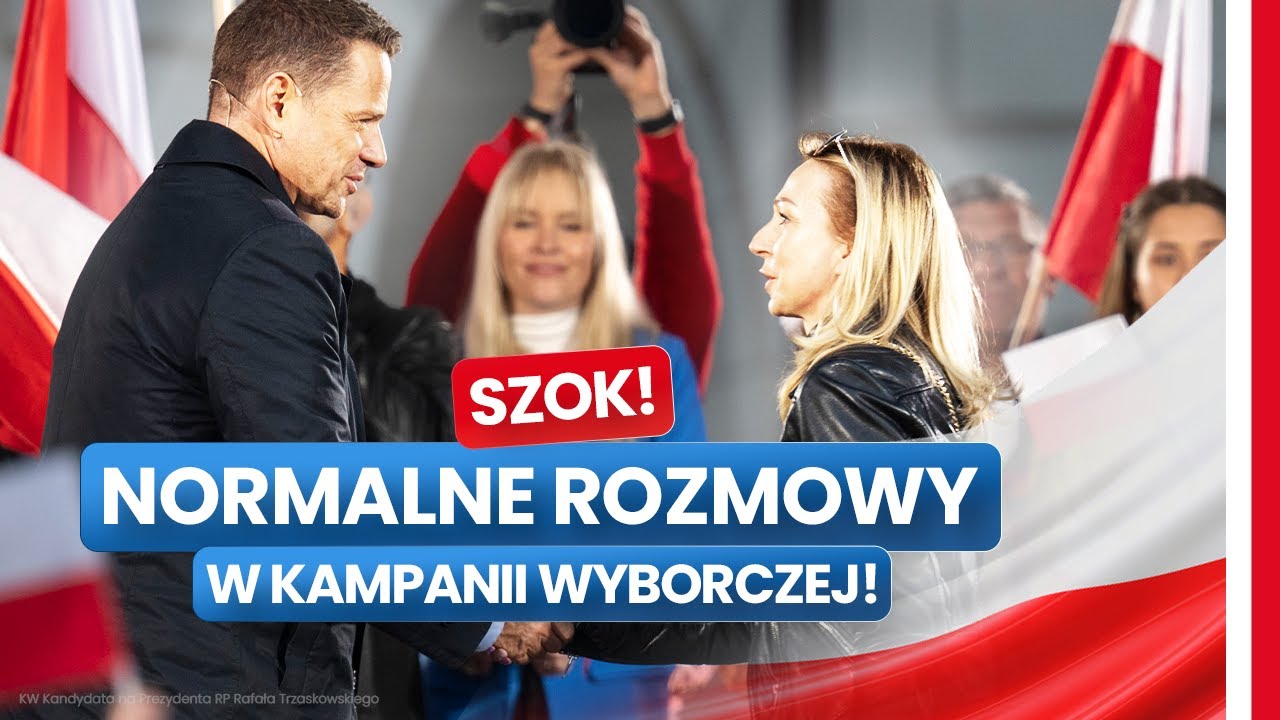 SZOK! NORMALNE ROZMOWY W KAMPANII WYBORCZEJ(FILM KW RAFAŁA TRZASKOWSKIEGO)