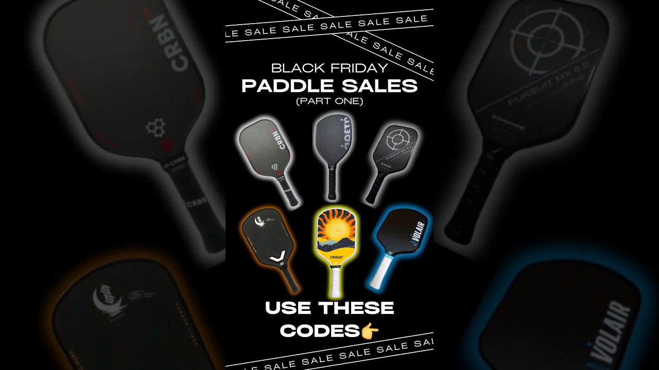 Black Friday Pickleball Sales 2023... enjoy!#pickleballsale #blackfridaysale #pickleballpaddlesale