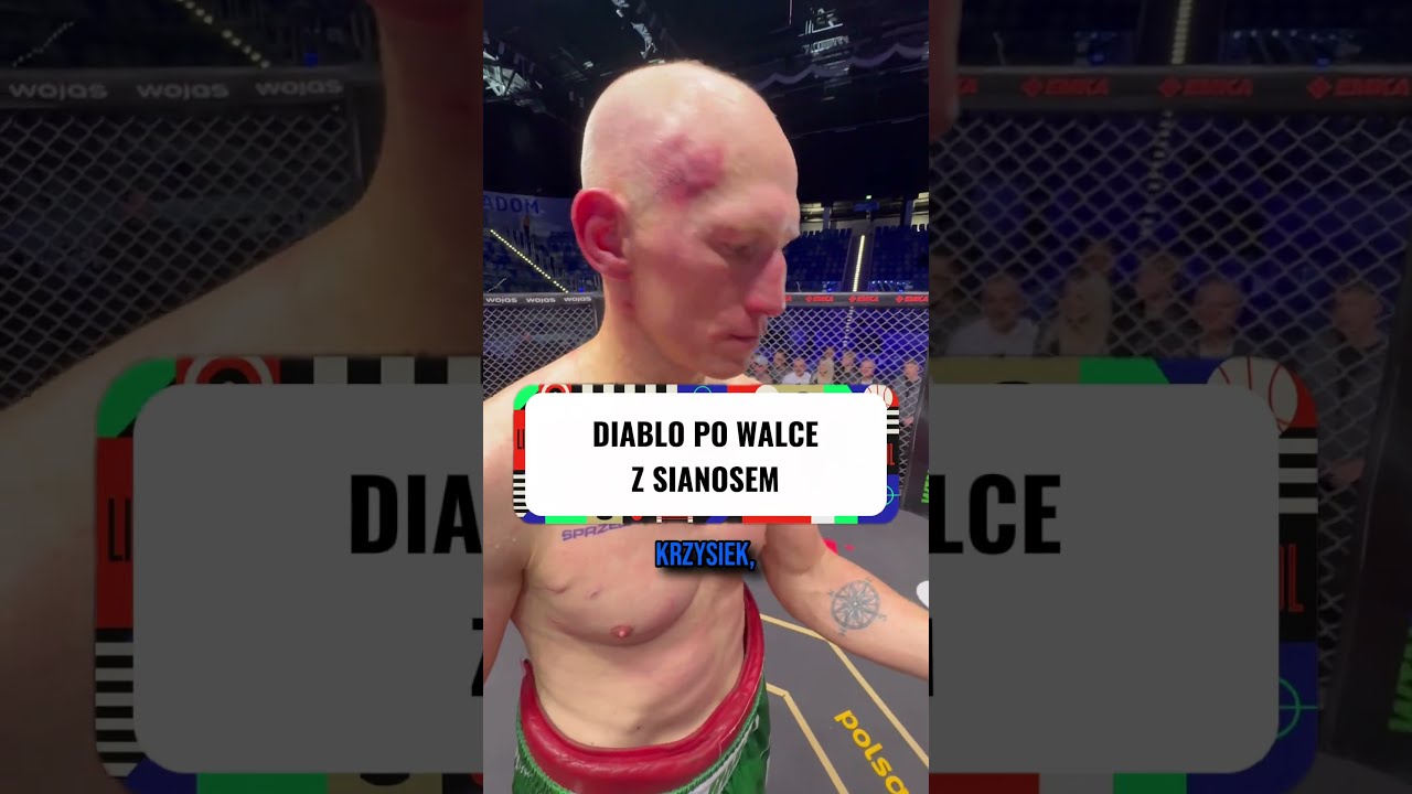 Diablo włodarczyk po walce z sianosem #shorts