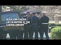 Rosalynn Carter lies in repose at The Carter Library  - 01:06 min - News - Video