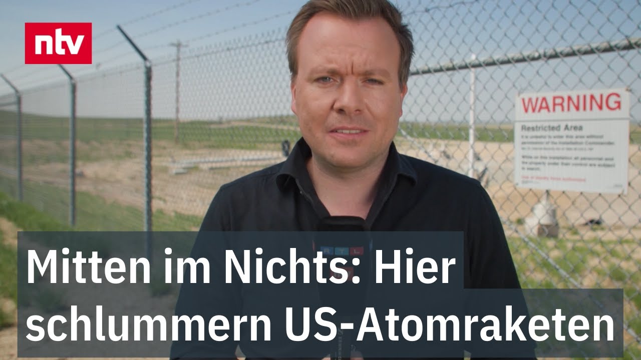Mitten im Nichts: Hier schlummern US-Atomraketen - TV-Kameras können einfach filmen