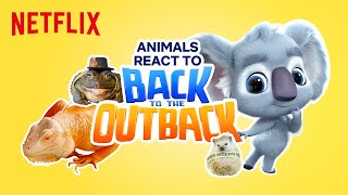 Real Animals React to the Back T