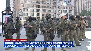NEW DETAILS: Chicago judge temporarily blocks National Guard deployment in Illinois