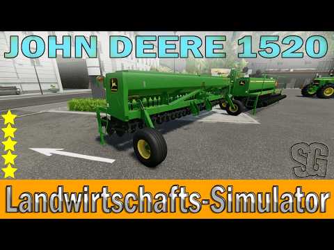 John Deere 1520, 3 points hitch seeder v1.0.0.0