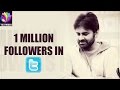 1 million followers on Twitter for Pawan Kalyan