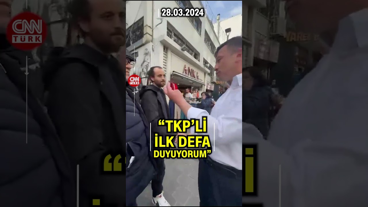 İzmir'de TKP'li Bir Genç, Hamza Dağ'a Oy Vereceğini Söyledi! Hamza Dağ: "TKP'li İlk Defa Duyuyorum"