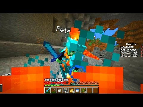 Minecraft FAIR & SQUARE PVP #1 with Vikkstar 