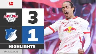 RB LEIPZIG — HOFFENHEIM | Highlights | Matchday 28 – Bundesliga 2024/25