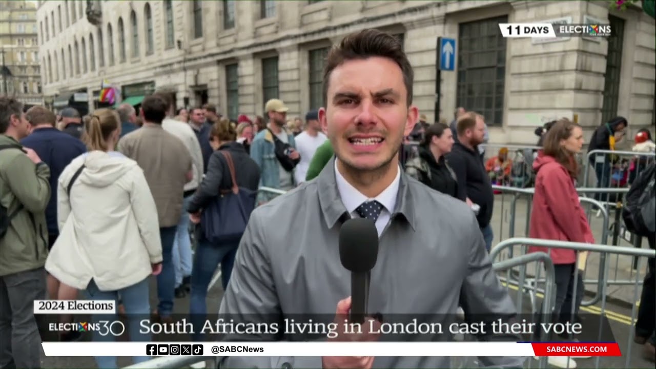 Voting Abroad | South Africans took over Trafalgar Square