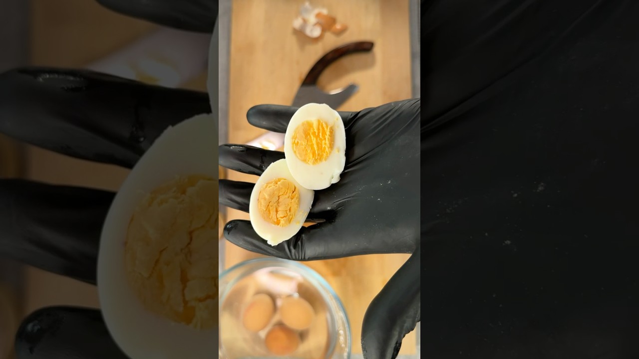 ŠOK! Jak uvařit vajca ve friteze? 😂 #ostravskygastrošef #heřmangazda #airfryer #egg