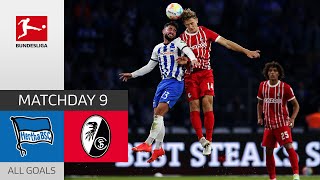 Thrilling Game in Berlin! | Hertha Berlin — SC Freiburg 2-2 | All Goals | MD 9 – Bundesliga 2022/23