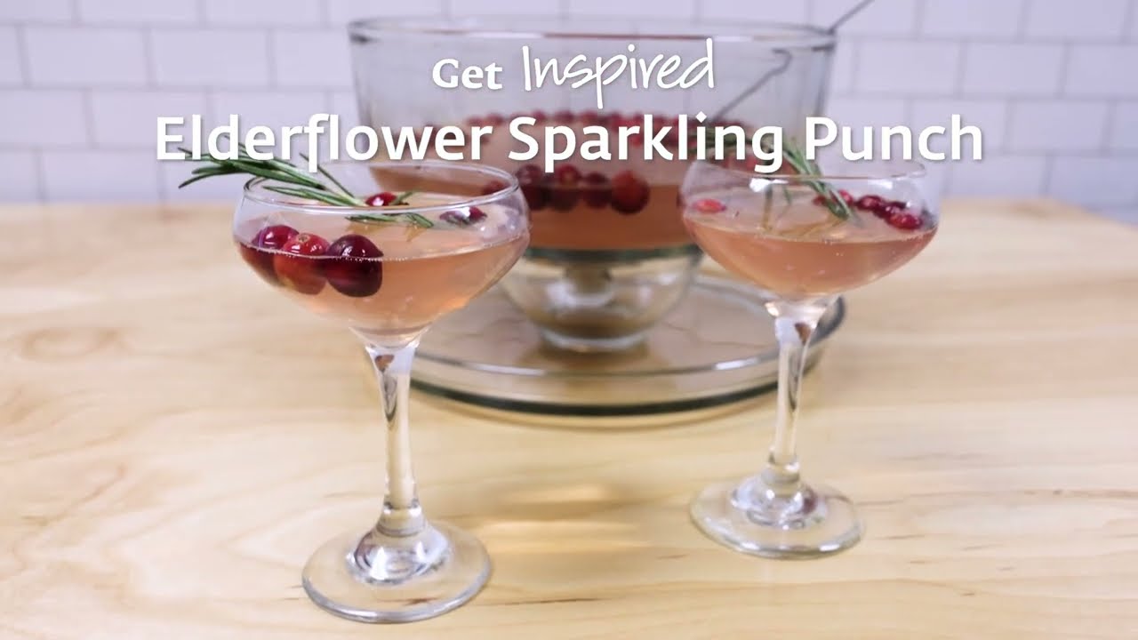 Elderflower Sparkling Punch Recipe