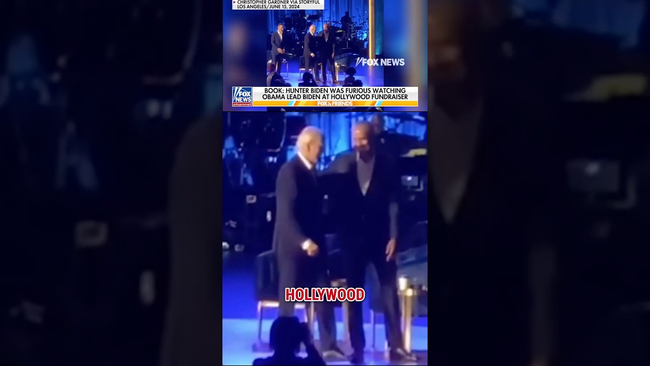 Hunter Biden reveals moment he was FURIOUS with Obama #shorts #foxnews #politics