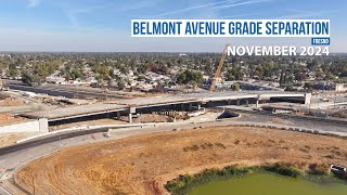 Construction Update: Belmont Avenue Grade Separation (Fresno, CA)