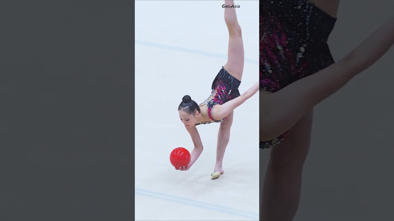 실수도 귀여운!! 리듬체조 공, 이소윤 선수 #rhythmicgymnastics #리듬체조 #이소윤 #gymnasyics #prettygirl #shorts