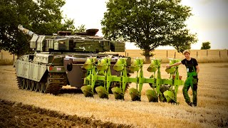 FARMING WITH TANKS – CAN A CHIEFTAIN OUT-PLOUGH A TRACTOR?