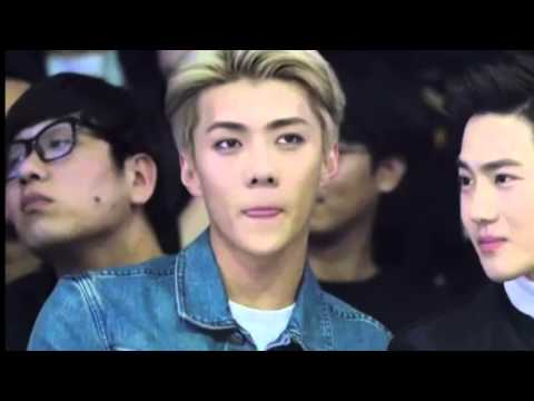 151019 EXO Sehun Seoul fashion week cut