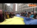 Pro-Ukraine protesters rally on war anniversary | REUTERS  - 01:11 min - News - Video
