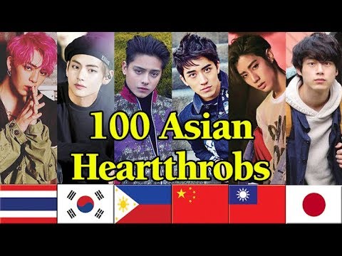 100 ASIAN HEARTTHROBS of 2018 - V of BTS is the Winner!