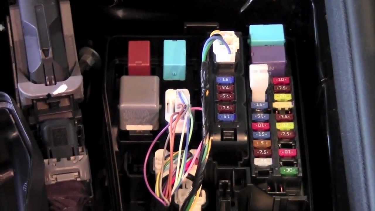 2012 | Toyota | Camry | Fuse Panel | How To By Toyota City ... 2003 tundra fuse box 